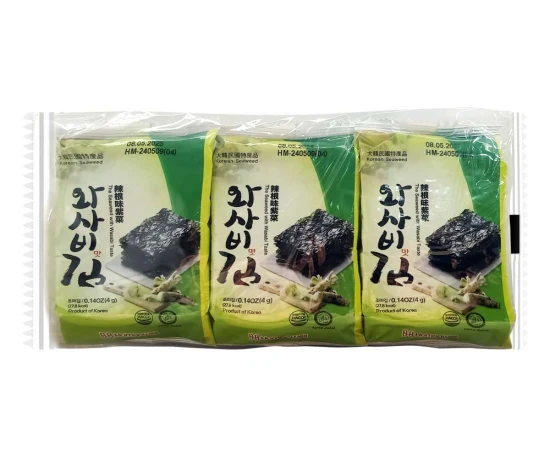 UMAI Seaweed Seasoned Wasabi 4g X 3